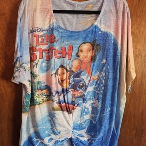 Disney Lilo & Stitch Blouse - Blue and Pink